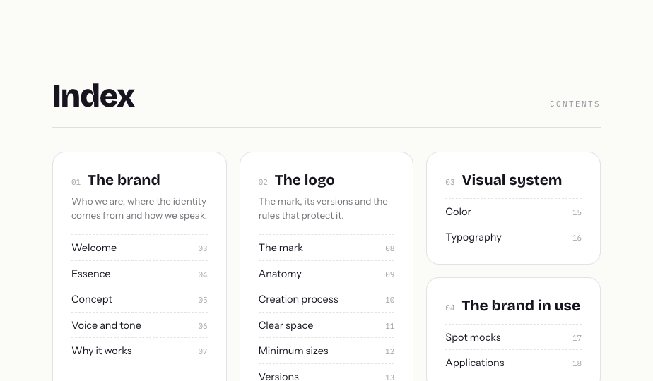 Navigable index